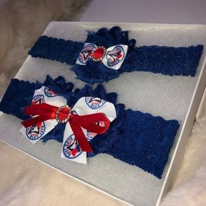 Blue Jays wedding garters ~ set of 2 ~ New